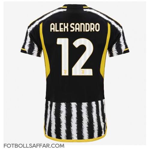 Juventus Alex Sandro #12 Hemmatröja 2023-24 Kortärmad